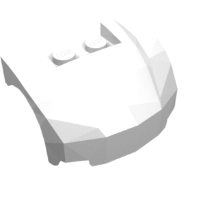 98835 - Vehicle, Mudguard 3 x 4 x 1 2/3 Curved Front