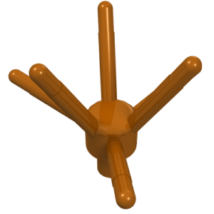 19119 - Plant Flower Stem with Bar and 6 Stems