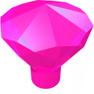 30153 - Rock 1 x 1 Jewel 24 Facet