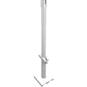 4318 - Boat, Mast 2 x 2 x 9 2/3 Bar with Slot on Top and 2 Finger Hinge on Two Sides