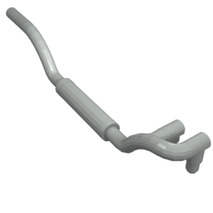 4467 - Vehicle, Exhaust Pipe Twin Inlet 11L Right
