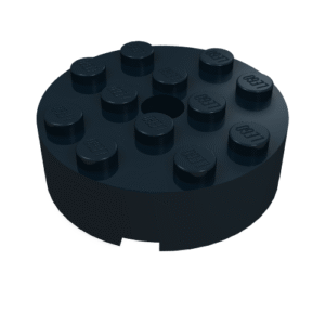 87081 - Brick, Round 4 x 4 with Hole