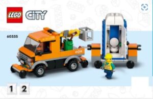 LEGO 60335-1 - Train Station (alleen spoorwagen met aanhanger)