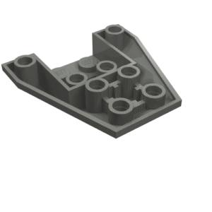 13349 - Wedge 4 x 4 Triple Inverted with Connections between 4 Studs