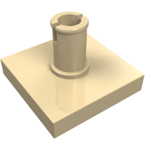 2460 - Tile, Modified 2 x 2 with Pin