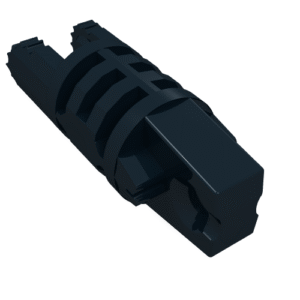 30554a - Hinge Cylinder 1 x 3 Locking with 1 Finger and 2 Fingers on Ends, without Hole
