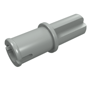 3749 - Technic, Axle  1L with Pin without Friction Ridges