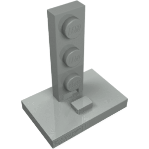 4169 - Bracket 2 x 3 - 1 x 3 (Train Signal Stand)