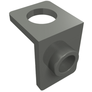 42446 - Minifigure Neck Bracket with Back Stud - Thin Back Wall