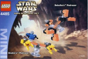 LEGO 4485-1 - Sebulba's Podracer & Anakin's Podracer - Mini