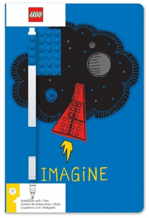 LEGO 52523 Notebook with Pen, Imagine