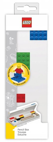LEGO 52884 Pencil Case White, with Plates