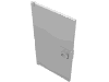 60616 - Door 1 x 4 x 6 with Stud Handle