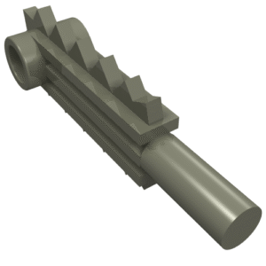 6117 - Minifigure, Utensil Tool Chainsaw Blade