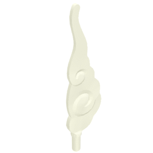 68547 - Wave Rounded Straight Swirls with Bar End (Cloud / Wind Gusts)