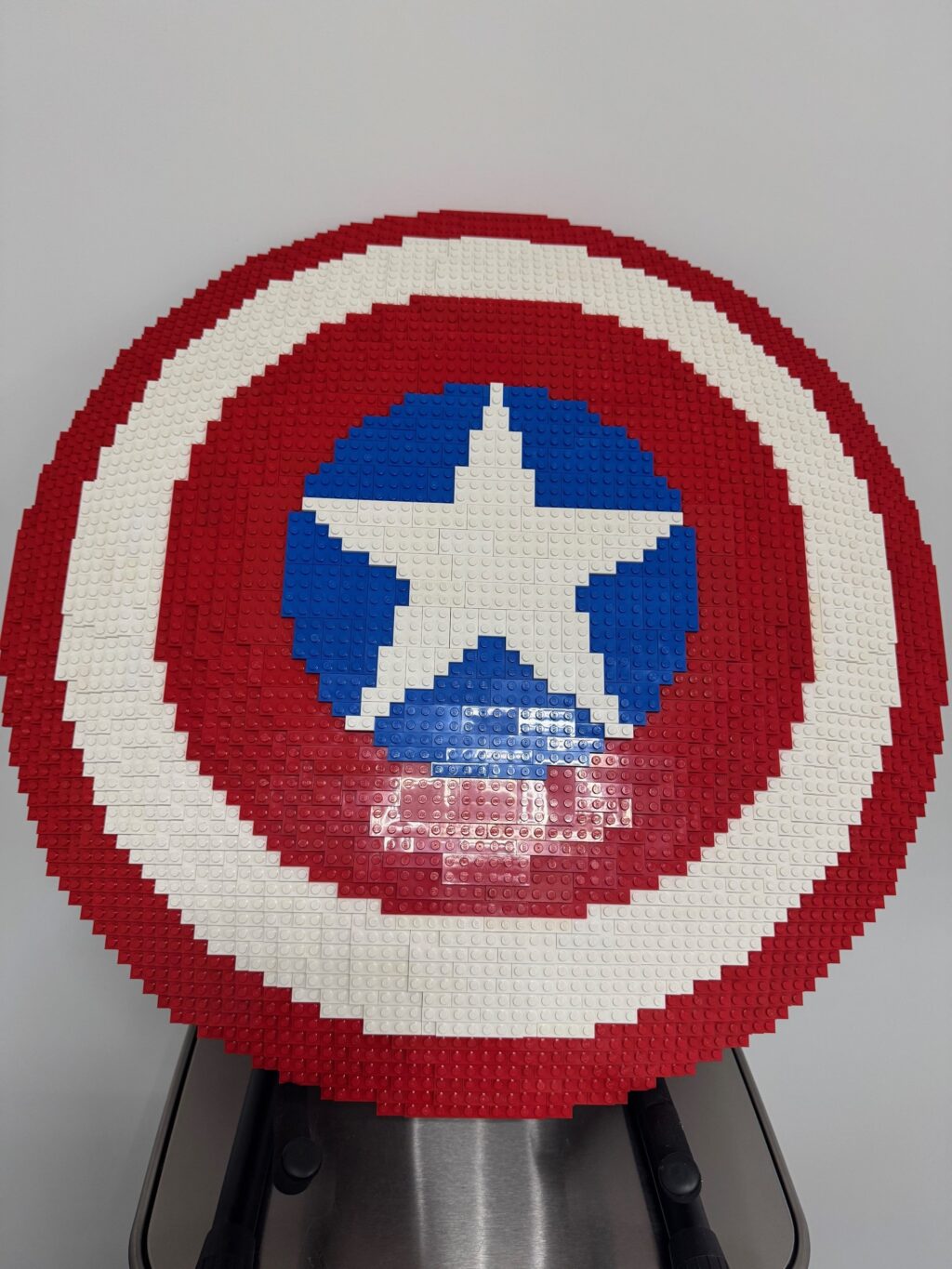 LEGO MOC Marvel Schild Captian America (MOC van Bricker Builds)
