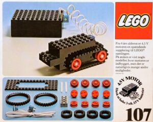 107-1 - 4.5V Motor Set (Universal Motor Set/Complete Motor Set)