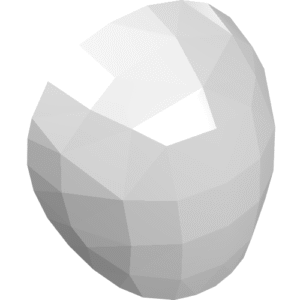 21560 - Large Figure Armor, Round, Smooth