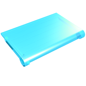 2348b - Glass for Hinge Car Roof 4 x 4 Sunroof with Ridges