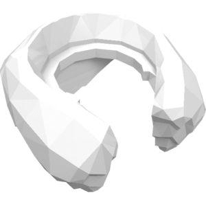 27325 - Minifigure Neck Collar Fur, Smooth