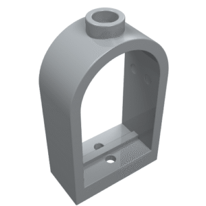 30044 - Window 1 x 2 x 2 2/3 with Rounded Top