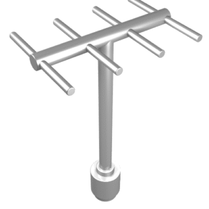 3144 - Antenna with Side Spokes