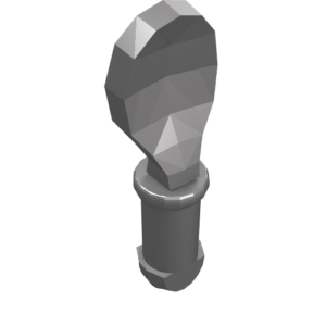 34173 - Minifigure, Utensil Spoon - Handle with Round End