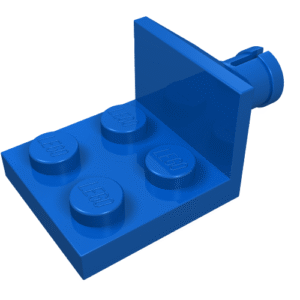 3481 - Plate, Modified 2 x 2 with Helicopter Tail Rotor Holder