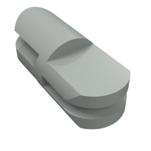 3612 - Arm Piece Straight with 2 and 3 Fingers