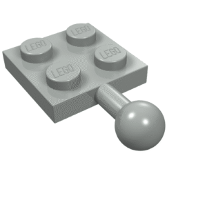 3729 - Plate, Modified 2 x 2 with Tow Ball