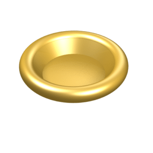 6256 - Minifigure, Utensil Dish 3 x 3
