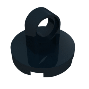 74698 - Tile, Round 2 x 2 with Lifting Ring Thick and Bottom Stud Holder