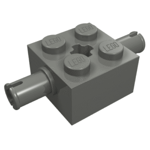 30000 - Brick, Modified 2 x 2 with Pins and Axle Hole