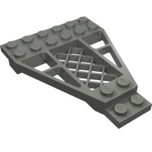30036 - Wedge, Plate 8 x 6 x 2/3 with Grille