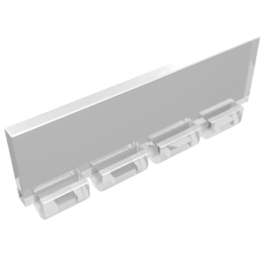 30161 - Windscreen 1 x 4 x 1 1/3 with Bottom Hinge