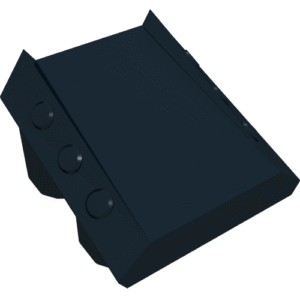 30603 - Brick, Modified 2 x 2 No Studs, Sloped with 6 Side Pistons Raised