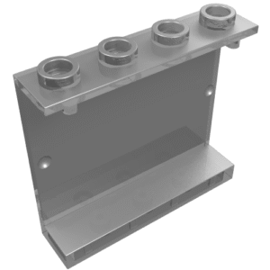 4215b - Panel 1 x 4 x 3 - Hollow Studs