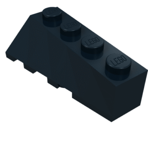 43720 - Wedge 4 x 2 Sloped Right