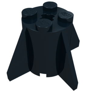 4591 - Brick, Round 2 x 2 x 2 with Fins