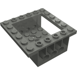 47507 - Cockpit 6 x 6 x 2 Cabin Base with Pin Holes