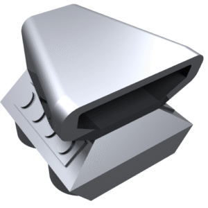 50943 - Vehicle, Air Scoop Engine Top 2 x 2