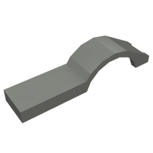 50947 - Vehicle, Mudguard 1 x 4 1/2
