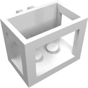 51858 - Crane Bucket Lift Basket 2 x 3 x 2 with Locking Hinge Fingers (Undetermined Type)