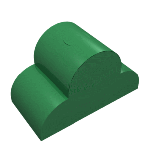 6216 - Slope, Curved 4 x 2 x 2 Triple