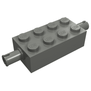 6249 - Brick, Modified 2 x 4 with Pins