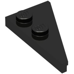 65429 - Wedge, Plate 4 x 2 Left, Pointed