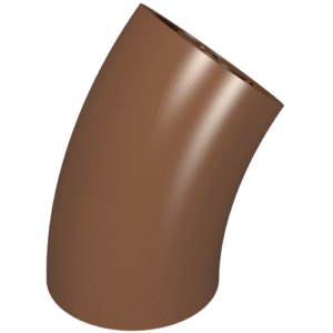 65473 - Brick, Round 2 x 2 D. 45 degrees Elbow (25.5mm Standing Height)