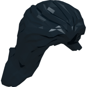 11908 - Minifigure, Hair Long Wavy with Ragged Bottom Edge