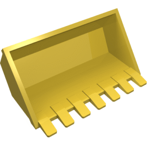 2347 - Vehicle, Digger Bucket 7 Teeth 3 x 6