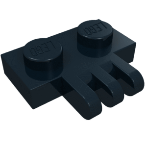 2452 - Hinge Plate 1 x 2 with 3 Fingers on Side